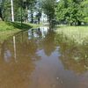 Plaża miejska po burzy