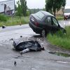 Olszewo-Borki: Wypadek motocyklisty