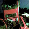 Czołowe zderzenie z TIR-em
