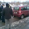 Ostrołęka: Stłuczka służbowych samochodów przy ul. Gorbatowa