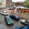 Paraliż komunikacyjny w centrum Mikołajek
