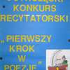 Ostrołęka: Pierwszy krok w poezję - spotkanie finałowe