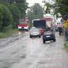 Mława: Wypadek na skrzyżowaniu Warszawskiej z „siódemką” – jedna osoba w szpitalu 