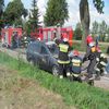 Pożar samochodu w Lubawie