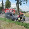 Pożar samochodu w Lubawie