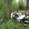 Wypadek koło Lubawy