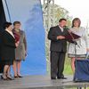 Uroczystość nadania imienia ZSS w Woszczelach