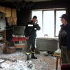 SZREŃSK: Pożar strawił piętro domu w Garkowie Starym