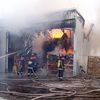 Pożar suszarni w Biedkowie