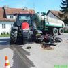 Śmiertelny wypadek motocyklisty