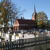 Kościół i cmentarz w Lipowcu