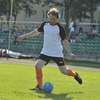 Charytatywny mecz na stadionie w Kortowie