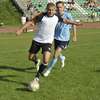 Charytatywny mecz na stadionie w Kortowie