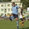 Charytatywny mecz na stadionie w Kortowie