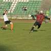 Charytatywny mecz na stadionie w Kortowie