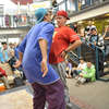Clown walk w CH Manhattan