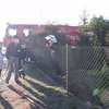 SZYDLOWO: W Kluszewie wybuchła butla z gazem. Helikopter zabrał 52 – letnią kobietę 