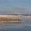 Jezioro Bartąg zimą