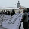 Mława: Młodzież protestuje przeciwko ACTA