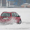 Samochody na lodzie, czyli ice ride w Olsztynie