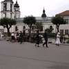Nalot bombowy na Mławę 2012 - teatr żywy na ulicy. Zagrały emocje!