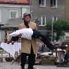 Nalot bombowy na Mławę 2012 - teatr żywy na ulicy. Zagrały emocje!