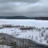 Jezioro Kielarskie wczesną zimą