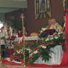 Relikwie kapłana Solidarności księdza Jerzego Popiełuszko w Mławie
