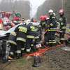 Śmiertelny wypadek na przejeździe kolejowym w okolicach Olsztyna