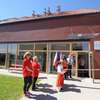 Uroczyste otwarcie remizy i biblioteki w Nowakowie (gmina Elbląg)