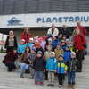 Przedszkolaki i rodzice w Planetarium