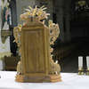 Nadstawa tabernakulum wróciła do kościoła w Bisztynku