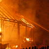 Pożar stodoły w Jeziorowskich