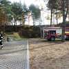   Ćwiczenia strażaków w Parku Astronomicznym we Fromborku