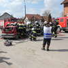 Ćwiczenia strażaków OSP z gminy i miasta Górowo Iławeckie