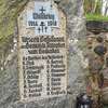 Pomnik poległych i resztki cmentarza w Dunajku 