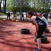 Trening przy plaży miejskiej. Olsztynianie są aktywni 