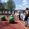 Trening przy plaży miejskiej. Olsztynianie są aktywni 