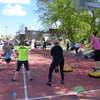 Trening przy plaży miejskiej. Olsztynianie są aktywni 