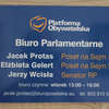 Otwarto biuro parlamentarzystów Platformy Obywatelskiej RP