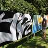 Działdowo. Najlepsi działdowscy twórcy streetartu spotkali się w parku