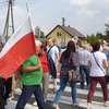 Protest przeciwko kurnikom w Uniszkach Zawadzkich 