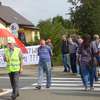 Protest przeciwko kurnikom w Uniszkach Zawadzkich 