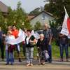 Protest przeciwko kurnikom w Uniszkach Zawadzkich 