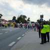 Protest przeciwko kurnikom w Uniszkach Zawadzkich 