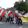 Protest przeciwko kurnikom w Uniszkach Zawadzkich 