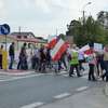 Protest przeciwko kurnikom w Uniszkach Zawadzkich 