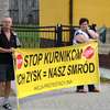 Protest przeciwko kurnikom w Wiśniewie