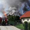 Pożar w Troszkowie (13.08.2018)