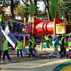 Dzieci korzystają. Nowy plac zabaw w parku otwarty